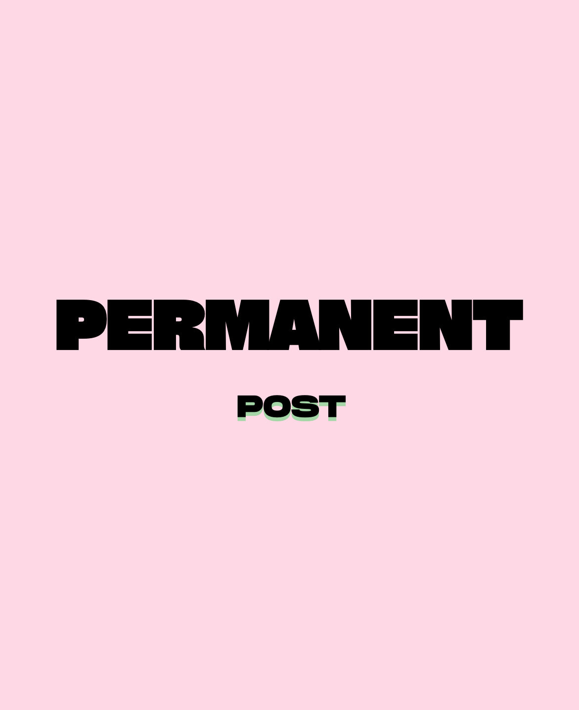 PERMANENT POST